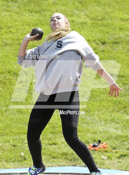 Thumbnail 2 in 50th Annual Loucks Games (Women's Shot Put) photogallery.