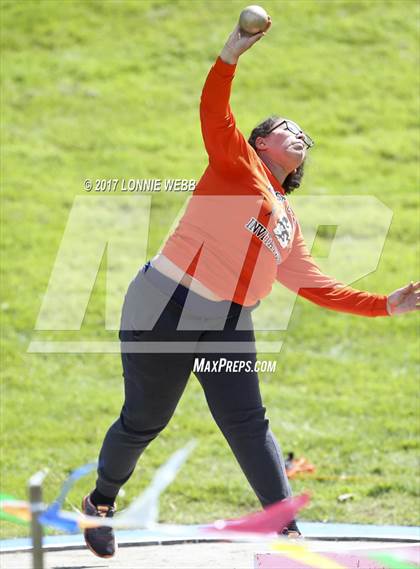 Thumbnail 2 in 50th Annual Loucks Games (Women's Shot Put) photogallery.