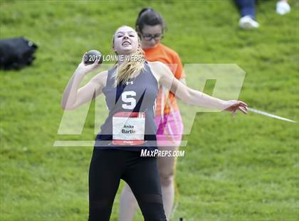 Thumbnail 3 in 50th Annual Loucks Games (Women's Shot Put) photogallery.
