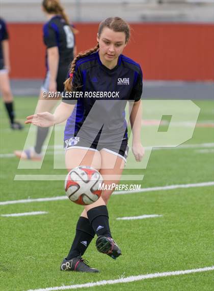 Thumbnail 2 in Lampasas vs St. Mary's Hall (Hill Country Winter Classic) photogallery.