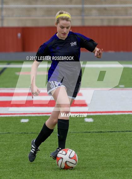 Thumbnail 2 in Lampasas vs St. Mary's Hall (Hill Country Winter Classic) photogallery.