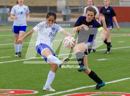 Thumbnail 2 in Lampasas vs St. Mary's Hall (Hill Country Winter Classic) photogallery.