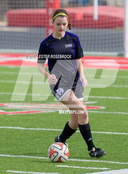 Thumbnail 2 in Lampasas vs St. Mary's Hall (Hill Country Winter Classic) photogallery.