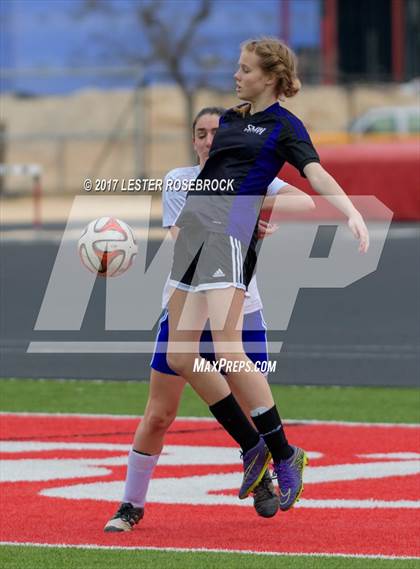 Thumbnail 2 in Lampasas vs St. Mary's Hall (Hill Country Winter Classic) photogallery.