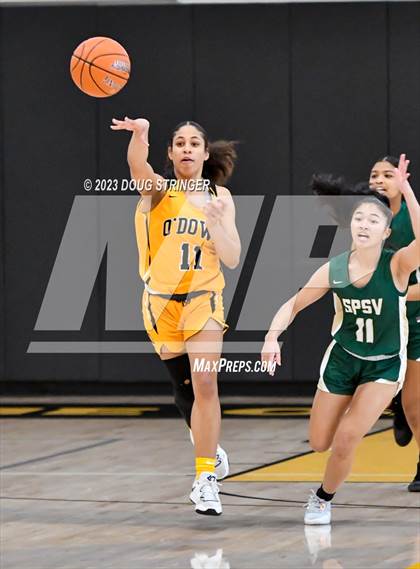 Thumbnail 3 in St. Patrick-St. Vincent @ Bishop O'Dowd (Bishop O'Dowd MLK Tournament) photogallery.