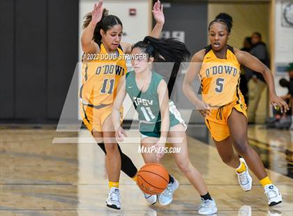 Thumbnail 3 in St. Patrick-St. Vincent @ Bishop O'Dowd (Bishop O'Dowd MLK Tournament) photogallery.