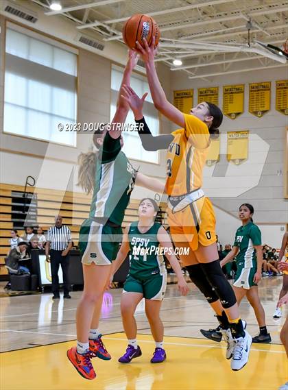 Thumbnail 3 in St. Patrick-St. Vincent @ Bishop O'Dowd (Bishop O'Dowd MLK Tournament) photogallery.
