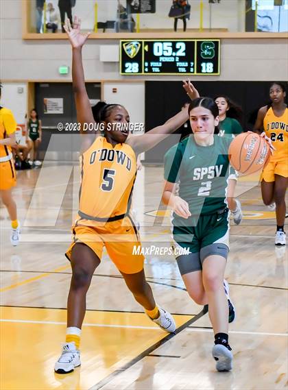 Thumbnail 3 in St. Patrick-St. Vincent @ Bishop O'Dowd (Bishop O'Dowd MLK Tournament) photogallery.