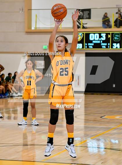 Thumbnail 1 in St. Patrick-St. Vincent @ Bishop O'Dowd (Bishop O'Dowd MLK Tournament) photogallery.