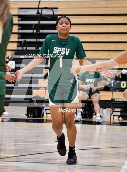 Thumbnail 2 in St. Patrick-St. Vincent @ Bishop O'Dowd (Bishop O'Dowd MLK Tournament) photogallery.