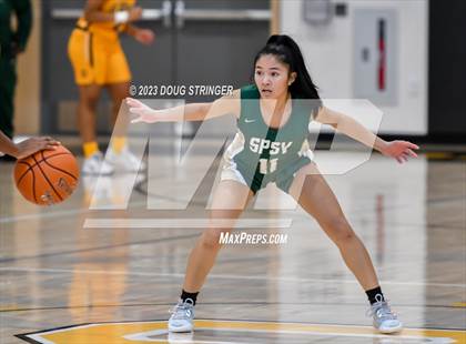 Thumbnail 2 in St. Patrick-St. Vincent @ Bishop O'Dowd (Bishop O'Dowd MLK Tournament) photogallery.