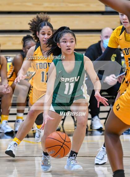 Thumbnail 1 in St. Patrick-St. Vincent @ Bishop O'Dowd (Bishop O'Dowd MLK Tournament) photogallery.