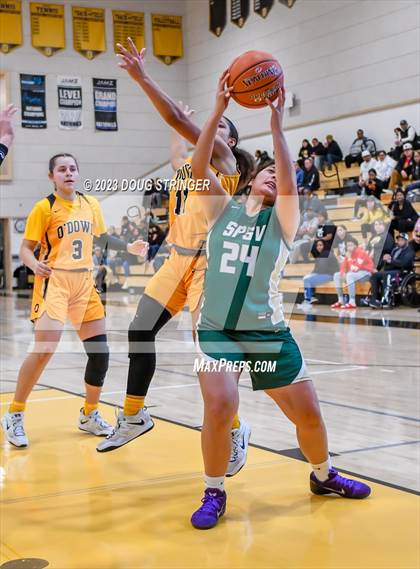 Thumbnail 2 in St. Patrick-St. Vincent @ Bishop O'Dowd (Bishop O'Dowd MLK Tournament) photogallery.