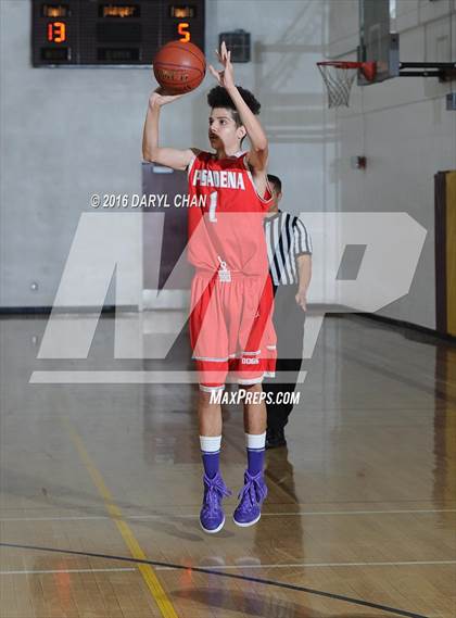 Thumbnail 1 in St. Francis vs. Pasadena (La Canada Tournament) photogallery.