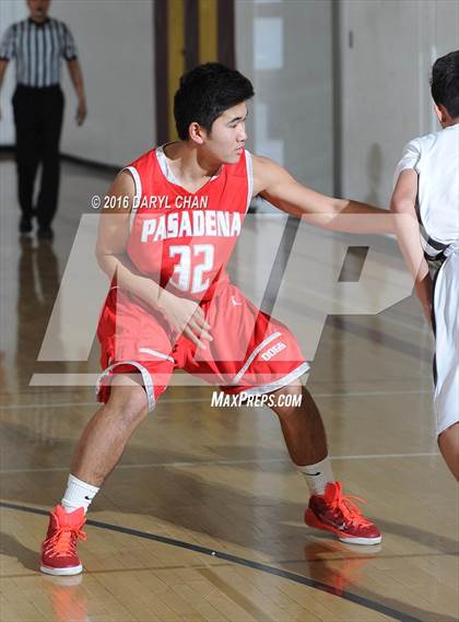 Thumbnail 2 in St. Francis vs. Pasadena (La Canada Tournament) photogallery.