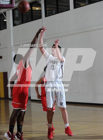 Thumbnail 2 in St. Francis vs. Pasadena (La Canada Tournament) photogallery.