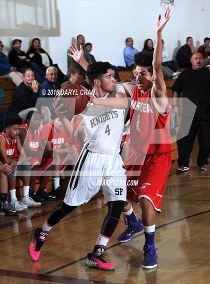 Thumbnail 1 in St. Francis vs. Pasadena (La Canada Tournament) photogallery.