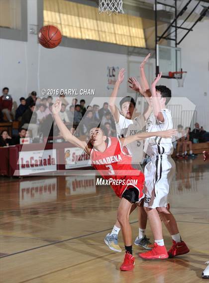 Thumbnail 3 in St. Francis vs. Pasadena (La Canada Tournament) photogallery.