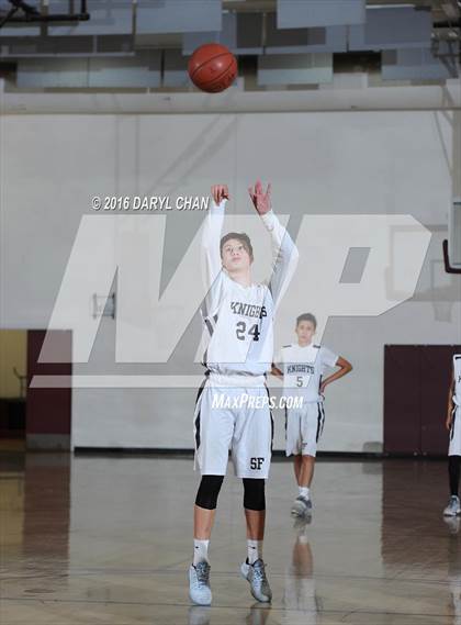 Thumbnail 3 in St. Francis vs. Pasadena (La Canada Tournament) photogallery.