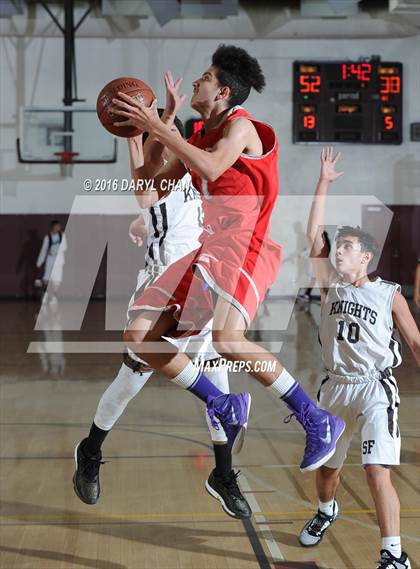 Thumbnail 1 in St. Francis vs. Pasadena (La Canada Tournament) photogallery.