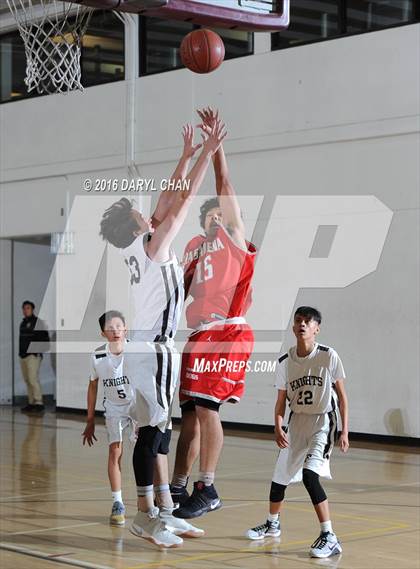 Thumbnail 1 in St. Francis vs. Pasadena (La Canada Tournament) photogallery.