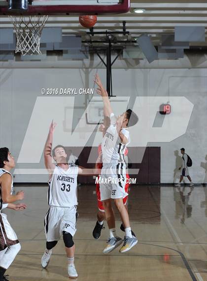 Thumbnail 2 in St. Francis vs. Pasadena (La Canada Tournament) photogallery.