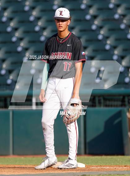 Thumbnail 1 in Texarkana Liberty-Eylau vs Corpus Christi London (UIL Baseball 3A D1 Final) photogallery.