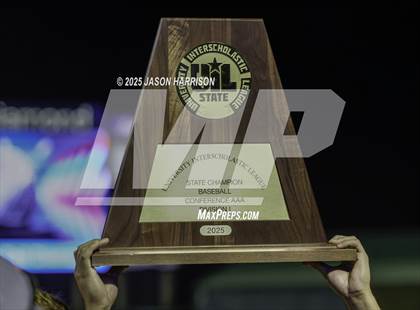 Thumbnail 2 in Texarkana Liberty-Eylau vs Corpus Christi London (UIL Baseball 3A D1 Final) photogallery.