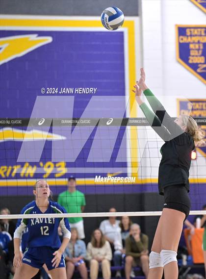 Thumbnail 3 in Mira Costa vs. Xavier College Prep Durango Fall Classic) photogallery.