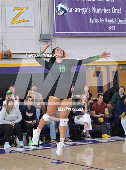 Thumbnail 3 in Mira Costa vs. Xavier College Prep Durango Fall Classic) photogallery.