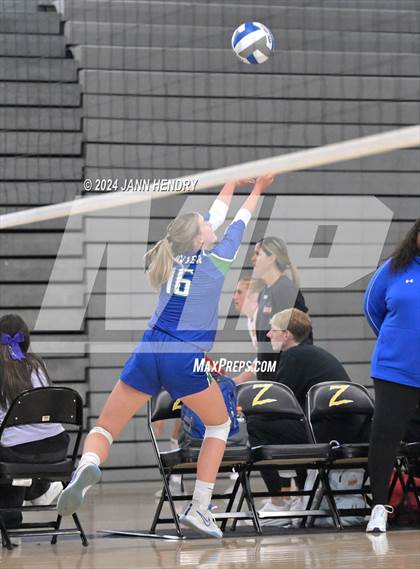Thumbnail 2 in Mira Costa vs. Xavier College Prep Durango Fall Classic) photogallery.
