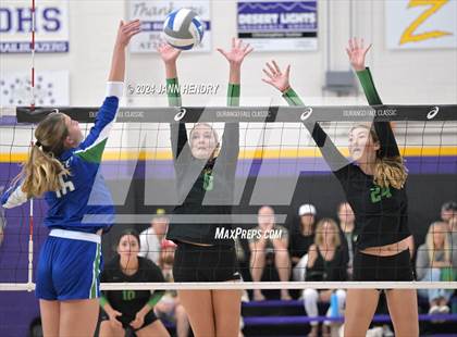 Thumbnail 3 in Mira Costa vs. Xavier College Prep Durango Fall Classic) photogallery.