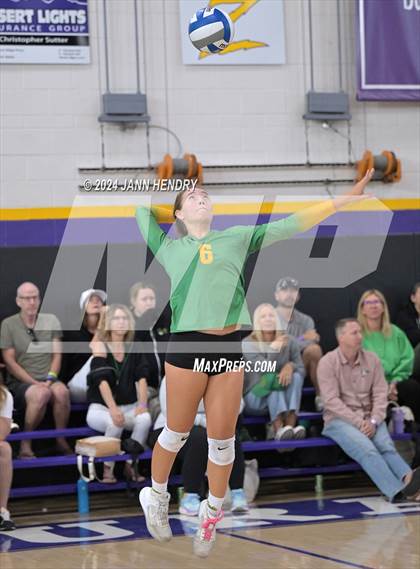 Thumbnail 2 in Mira Costa vs. Xavier College Prep Durango Fall Classic) photogallery.