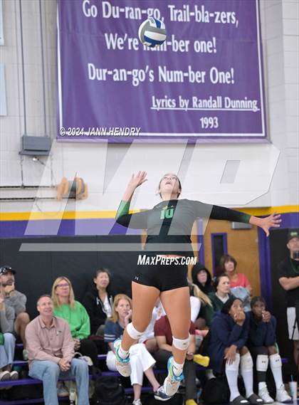 Thumbnail 2 in Mira Costa vs. Xavier College Prep Durango Fall Classic) photogallery.