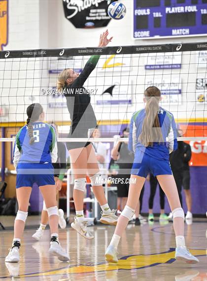 Thumbnail 1 in Mira Costa vs. Xavier College Prep Durango Fall Classic) photogallery.