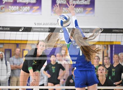 Thumbnail 2 in Mira Costa vs. Xavier College Prep Durango Fall Classic) photogallery.