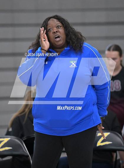 Thumbnail 3 in Mira Costa vs. Xavier College Prep Durango Fall Classic) photogallery.