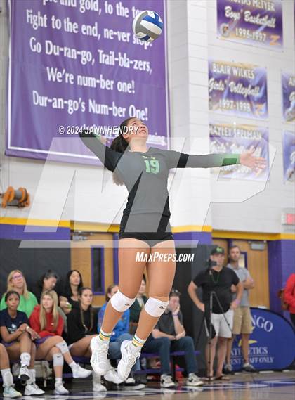 Thumbnail 2 in Mira Costa vs. Xavier College Prep Durango Fall Classic) photogallery.