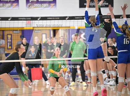 Thumbnail 2 in Mira Costa vs. Xavier College Prep Durango Fall Classic) photogallery.