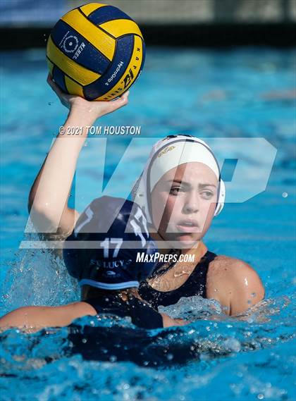 Thumbnail 2 in St. Lucy's vs Notre Dame (SO) photogallery.