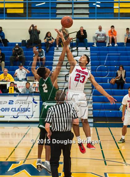 Thumbnail 2 in Manteca vs. Saint Mary's (Prep 2 Prep Tip-Off Classic) photogallery.