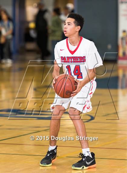 Thumbnail 3 in Manteca vs. Saint Mary's (Prep 2 Prep Tip-Off Classic) photogallery.