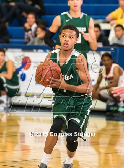 Thumbnail 2 in Manteca vs. Saint Mary's (Prep 2 Prep Tip-Off Classic) photogallery.