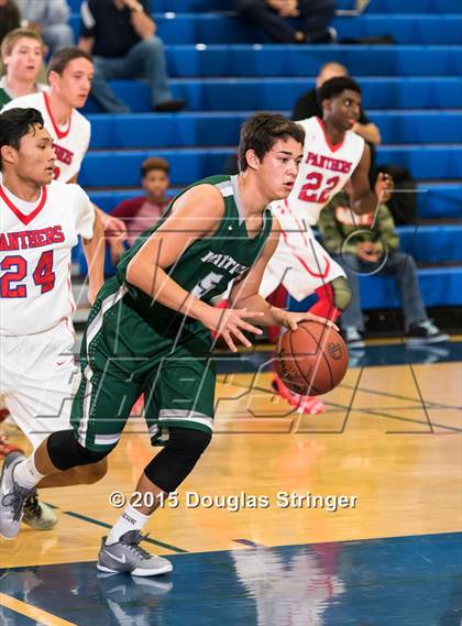 Thumbnail 2 in Manteca vs. Saint Mary's (Prep 2 Prep Tip-Off Classic) photogallery.