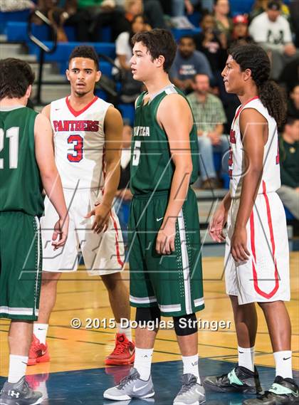 Thumbnail 3 in Manteca vs. Saint Mary's (Prep 2 Prep Tip-Off Classic) photogallery.