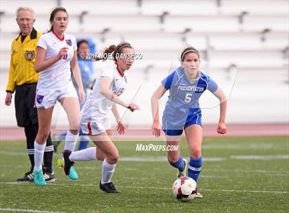 Thumbnail 3 in St. Ignatius vs Presentation photogallery.