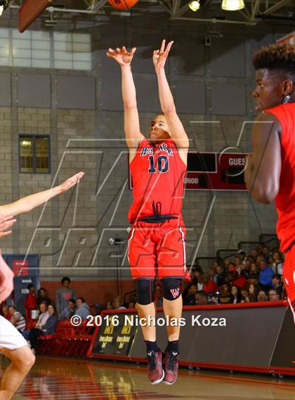 Thumbnail 2 in Orange Lutheran vs. Westchester (Nike Extravaganza) photogallery.