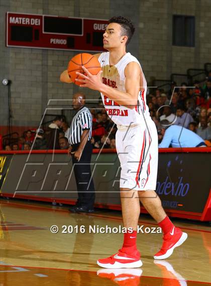 Thumbnail 3 in Orange Lutheran vs. Westchester (Nike Extravaganza) photogallery.