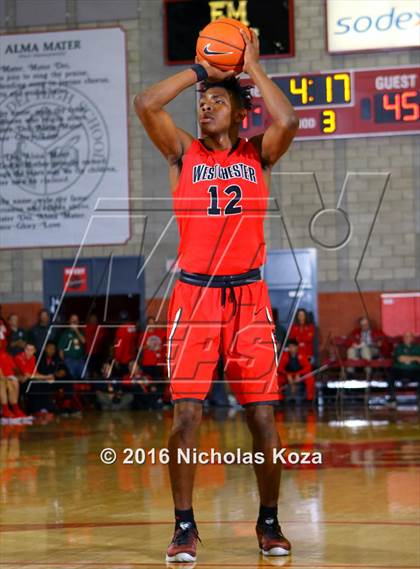Thumbnail 3 in Orange Lutheran vs. Westchester (Nike Extravaganza) photogallery.