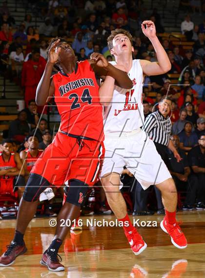 Thumbnail 1 in Orange Lutheran vs. Westchester (Nike Extravaganza) photogallery.
